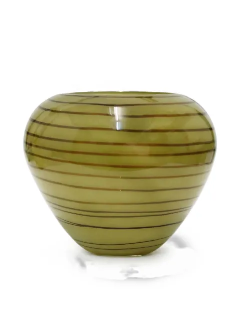 ENZO DE GASPERI Bombè striped vase