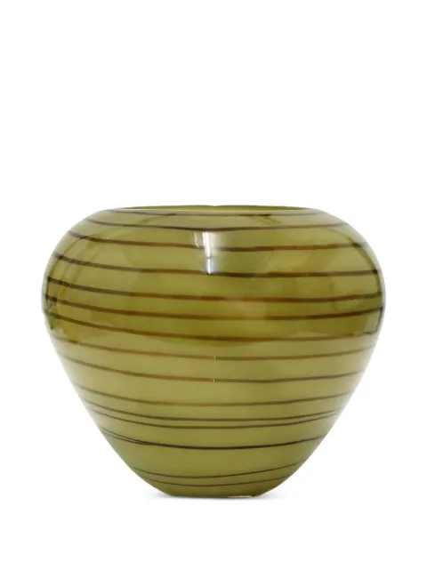 ENZO DE GASPERI Bombè striped vase