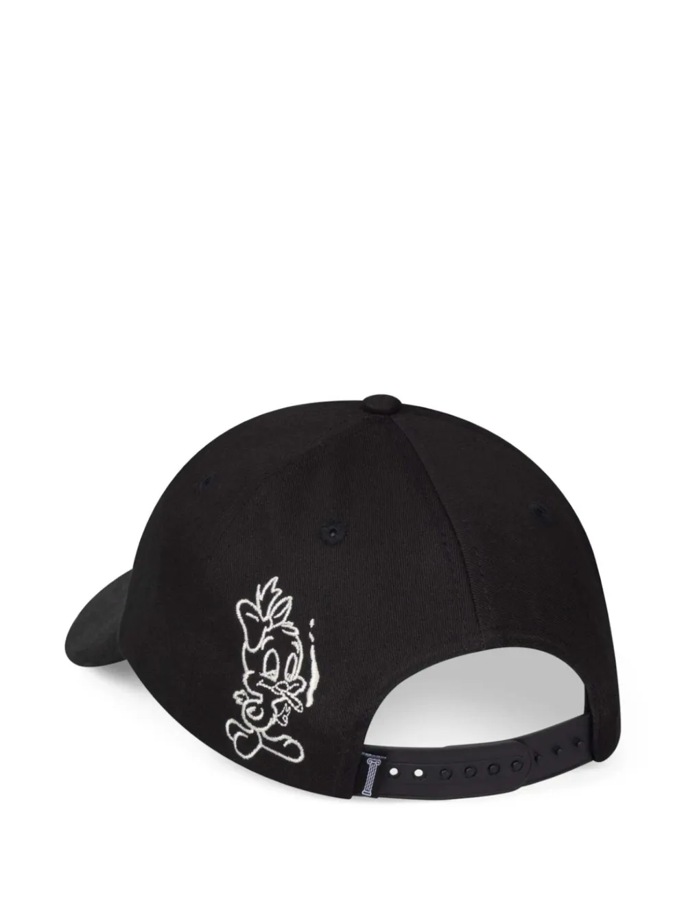 Aries J'Adoro pet met geborduurd logo Zwart