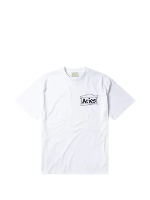 Aries Temple logo-print T-shirt