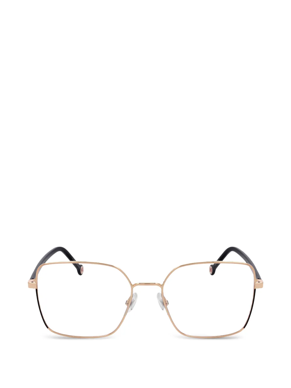 Carolina Herrera lunettes de vue à monture géométrique - Or Carolina Herrera lunettes de vue à monture géométrique - Or