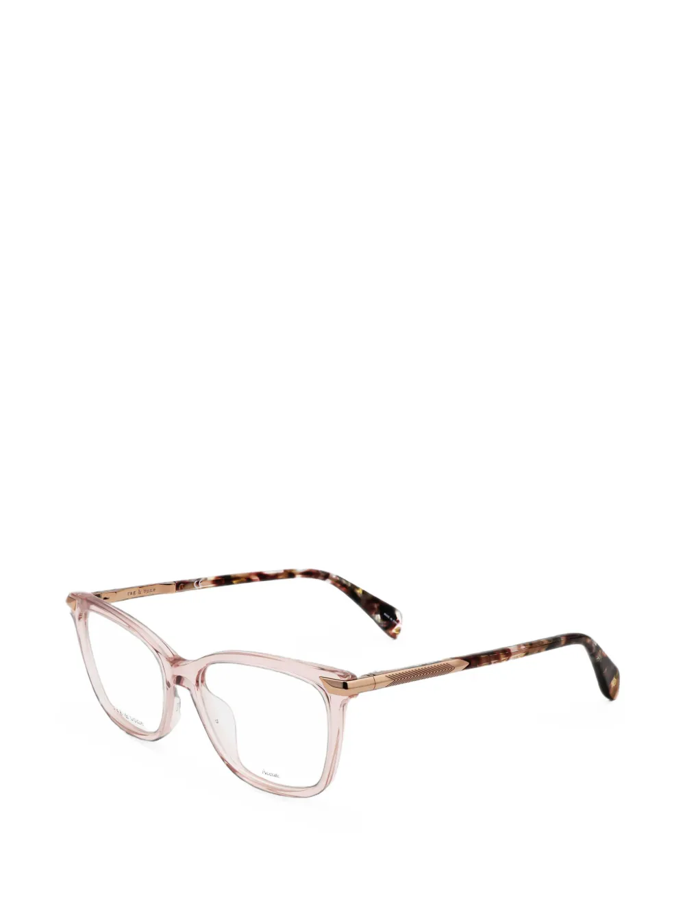 RAG & BONE EYEWEAR cat-eye frame glasses Beige