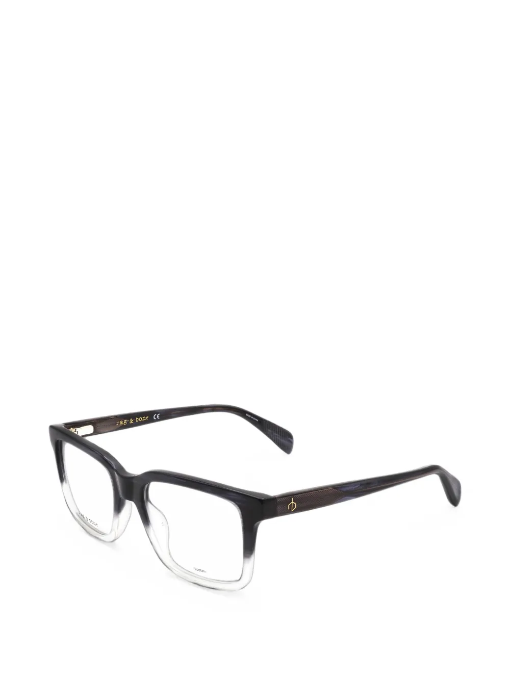 RAG & BONE EYEWEAR square-frame glasses Zwart