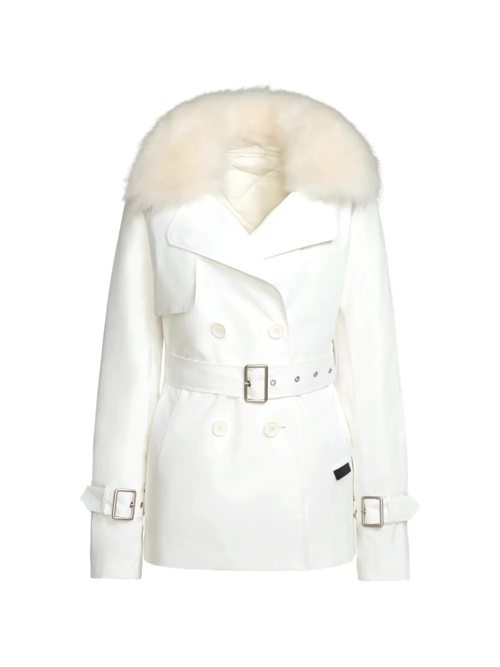 RUDSAK Trench con cintura - Bianco