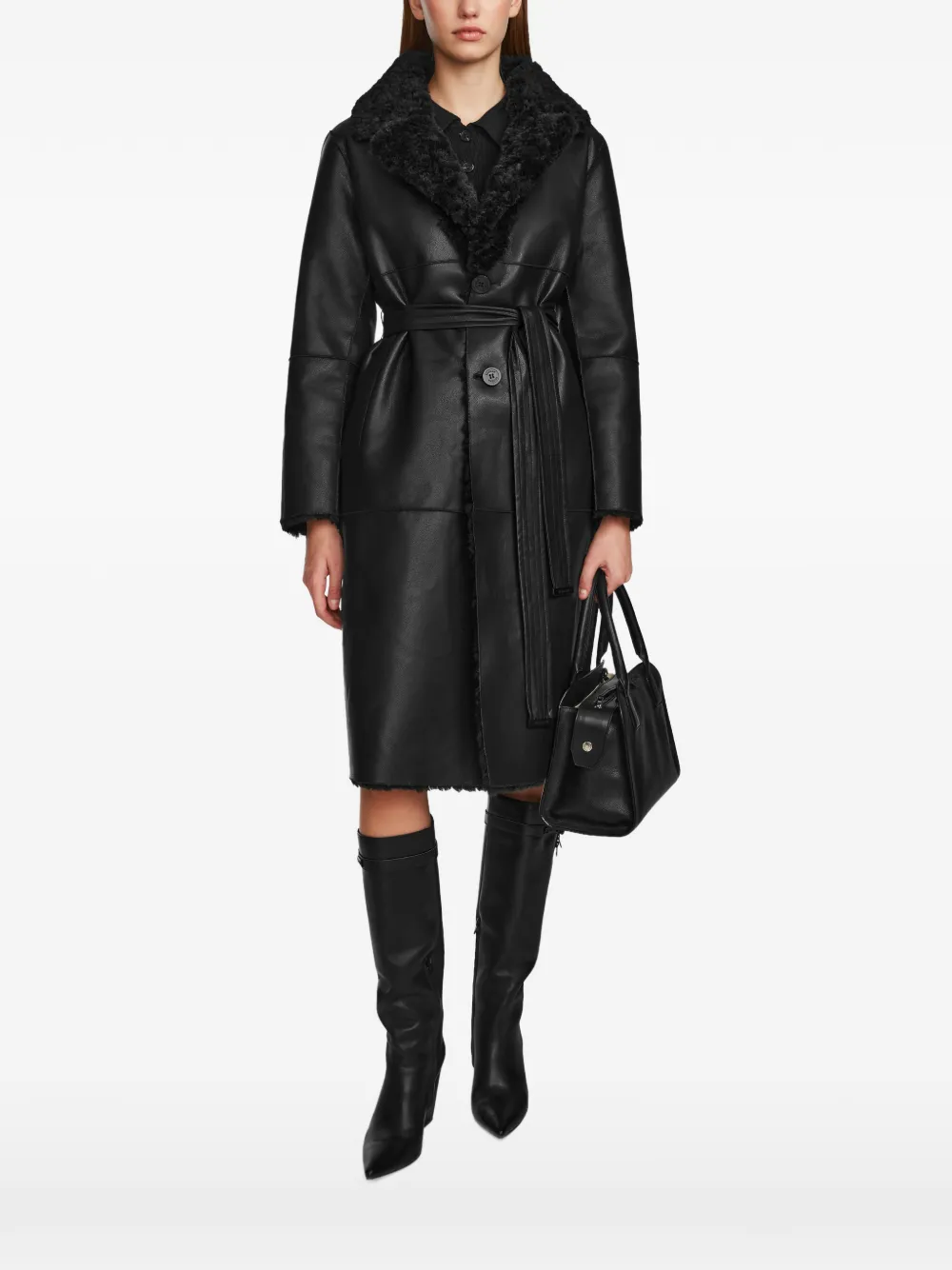 RUDSAK Cappotto reversibile Annabelle - Nero