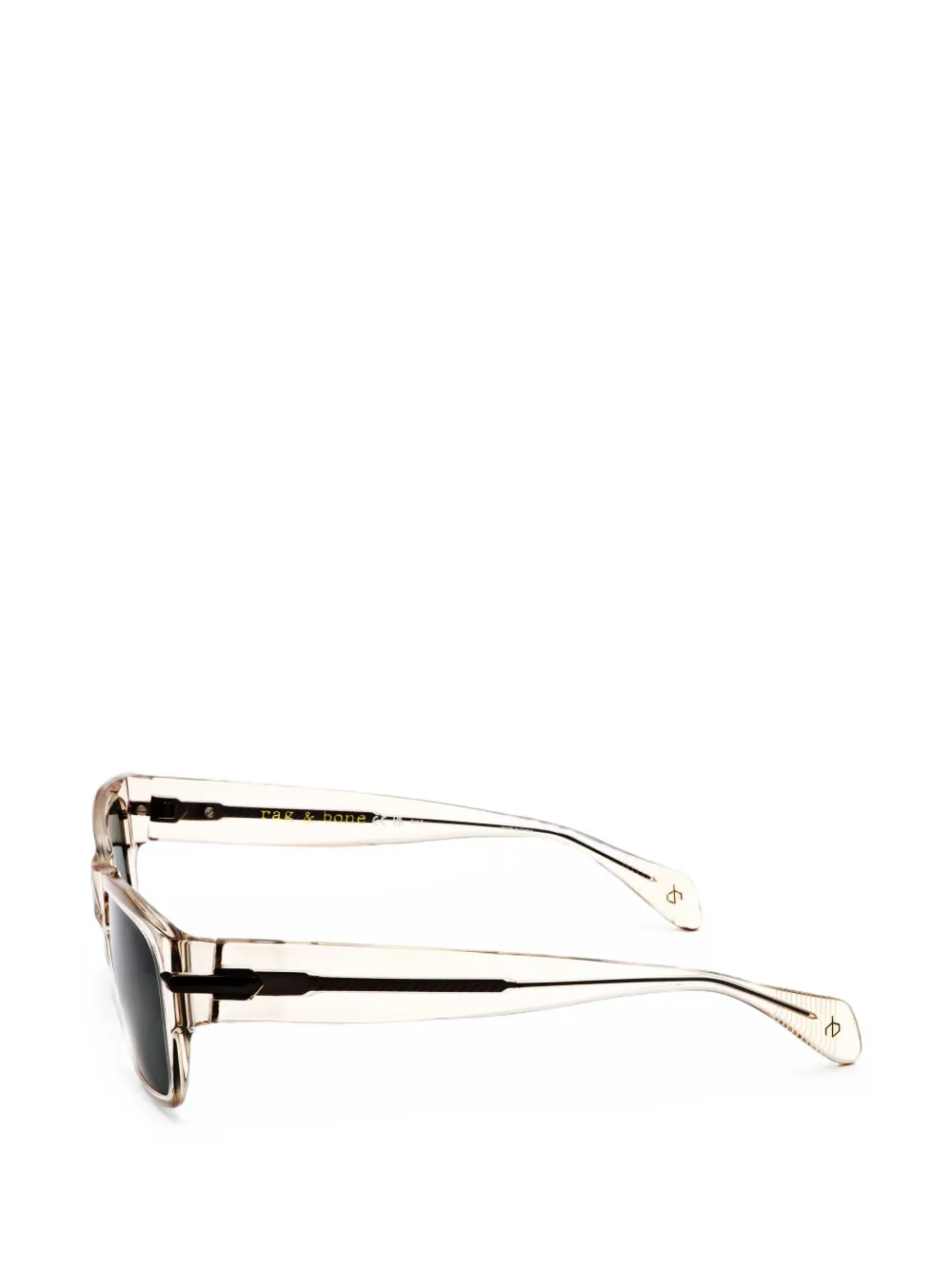 RAG & BONE EYEWEAR rectangle-frame sunglasses Beige