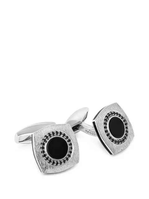 Tateossian black onyx cufflinks