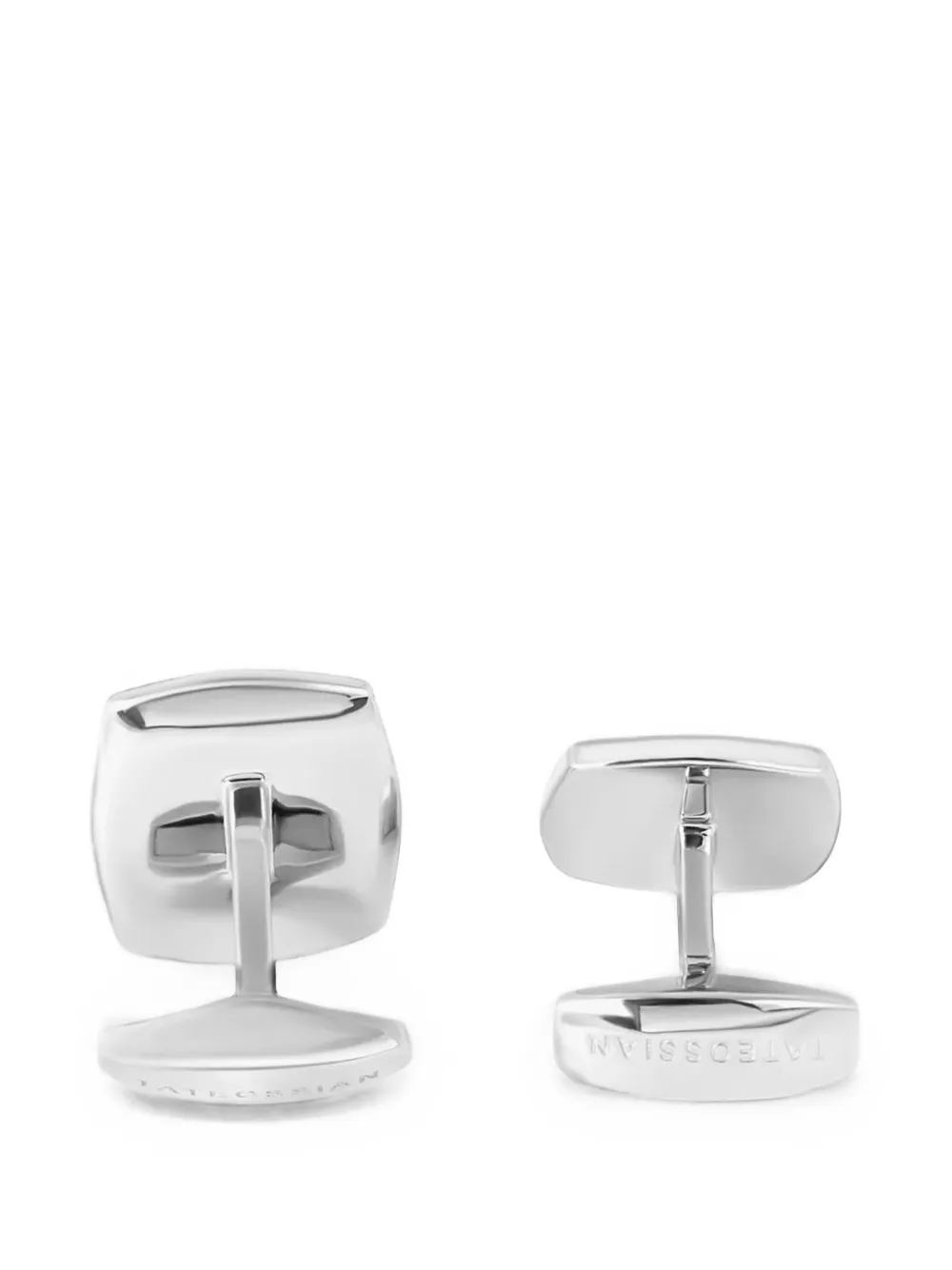 Tateossian Manchetknopen met onyx Zilver