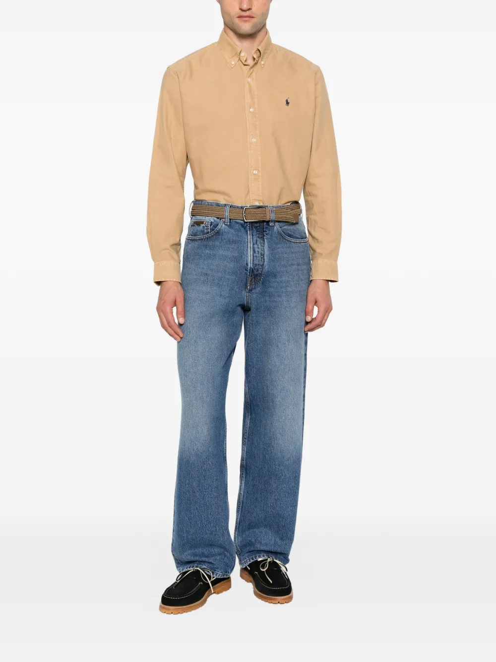 Polo Ralph Lauren Button-down overhemd Bruin