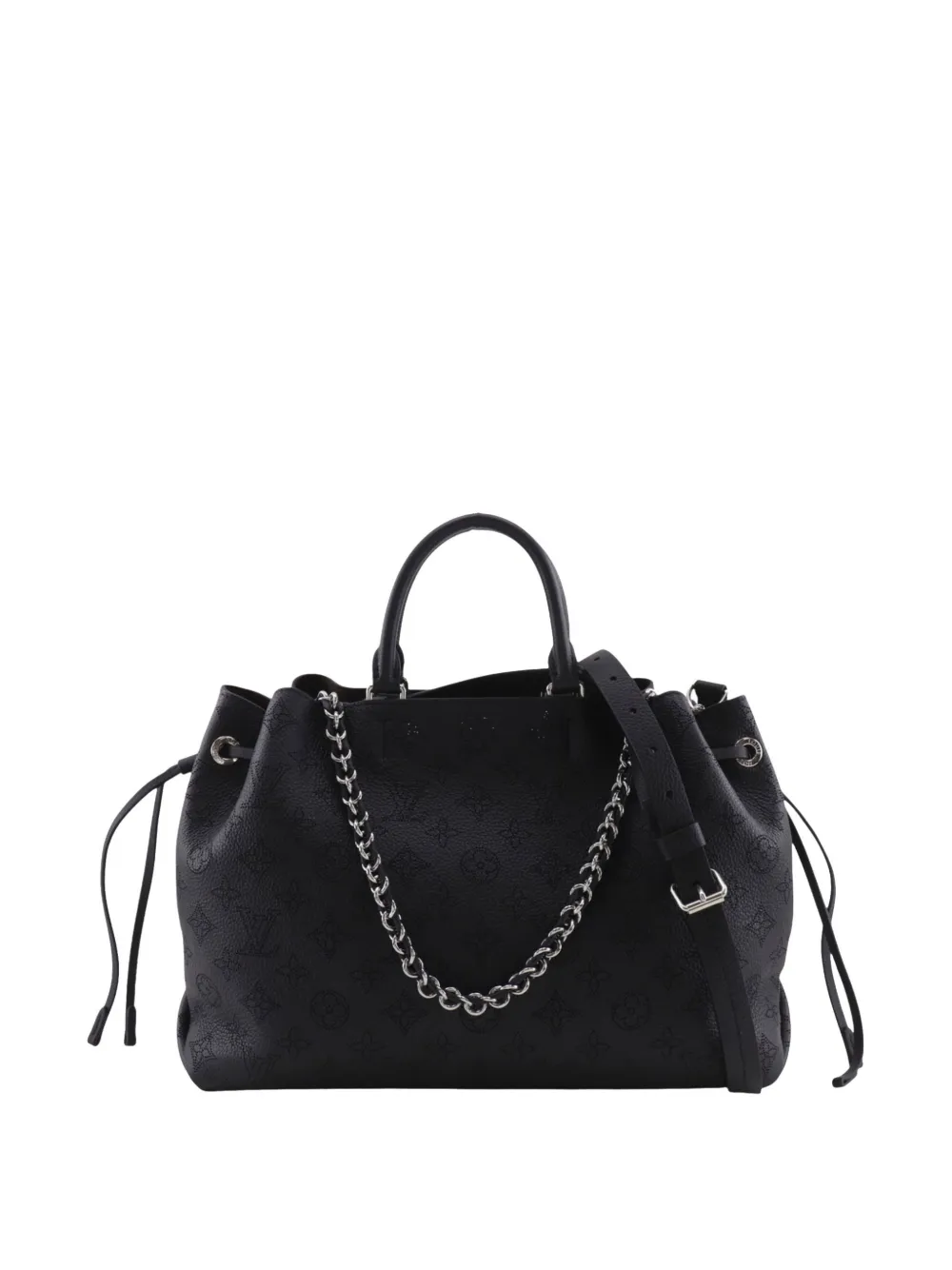 Louis Vuitton Pre-Owned 2021-2026 Monogram Mahina Bella Satchel-Tasche - Schwarz