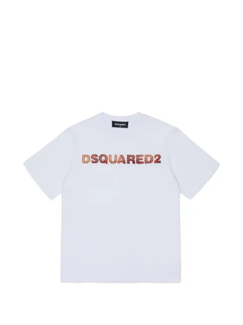 DSQUARED2 KIDS logo-appliqué T-shirt
