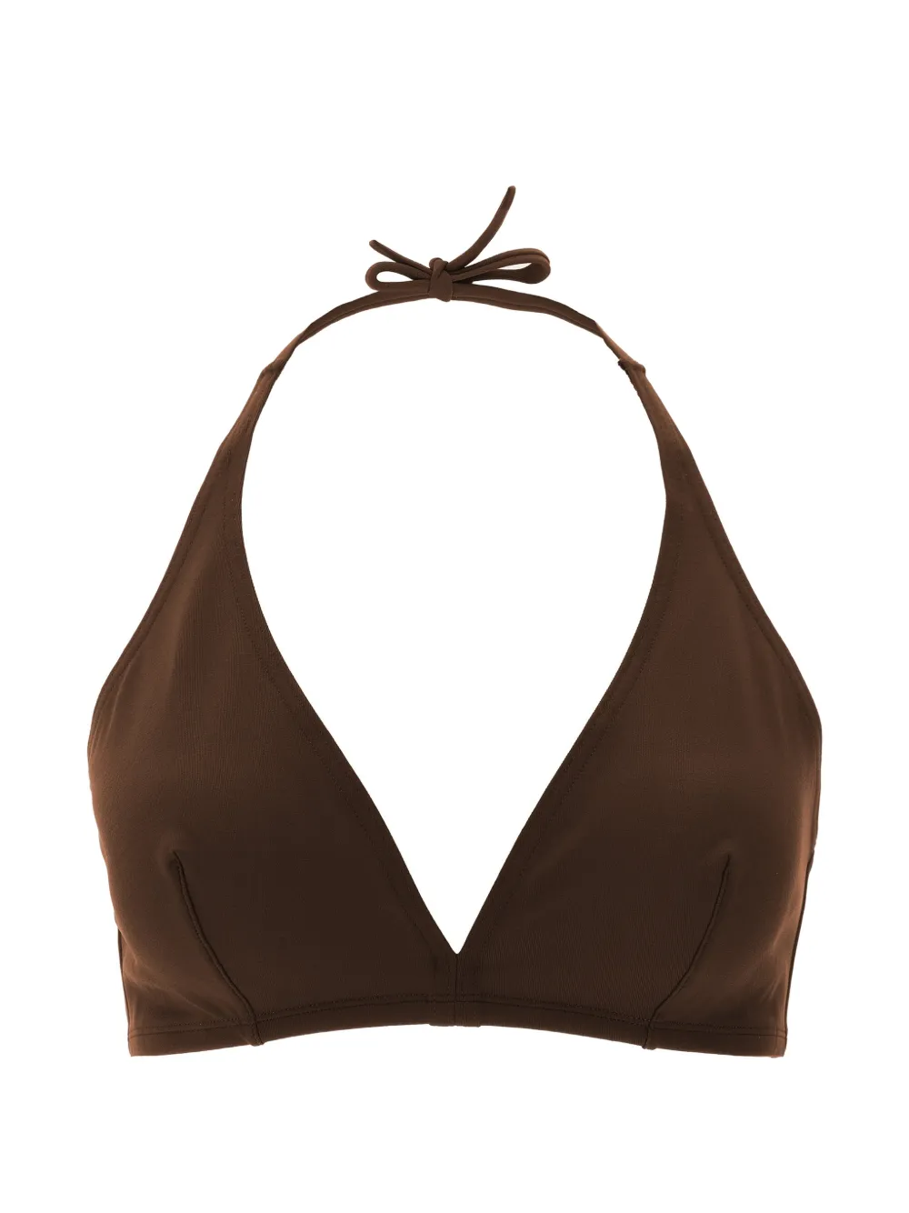 ERES Gang triangle bikini top - Marrone