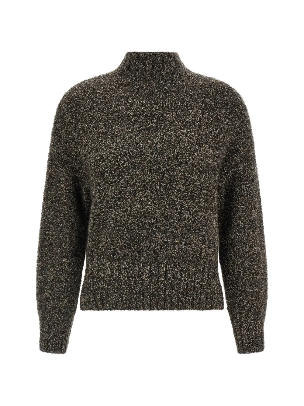 Agnona bouclé high-neck sweater