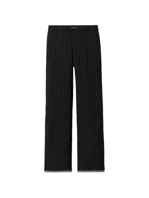 UGG Rylynn cable-knit trousers