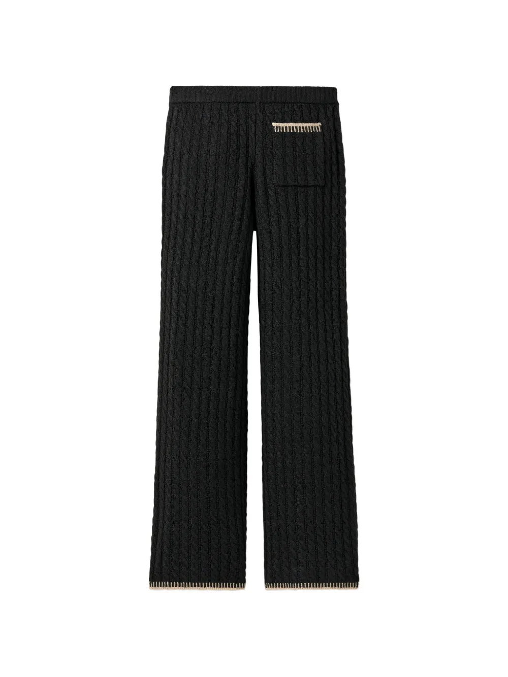 UGG Rylynn cable-knit trousers Zwart