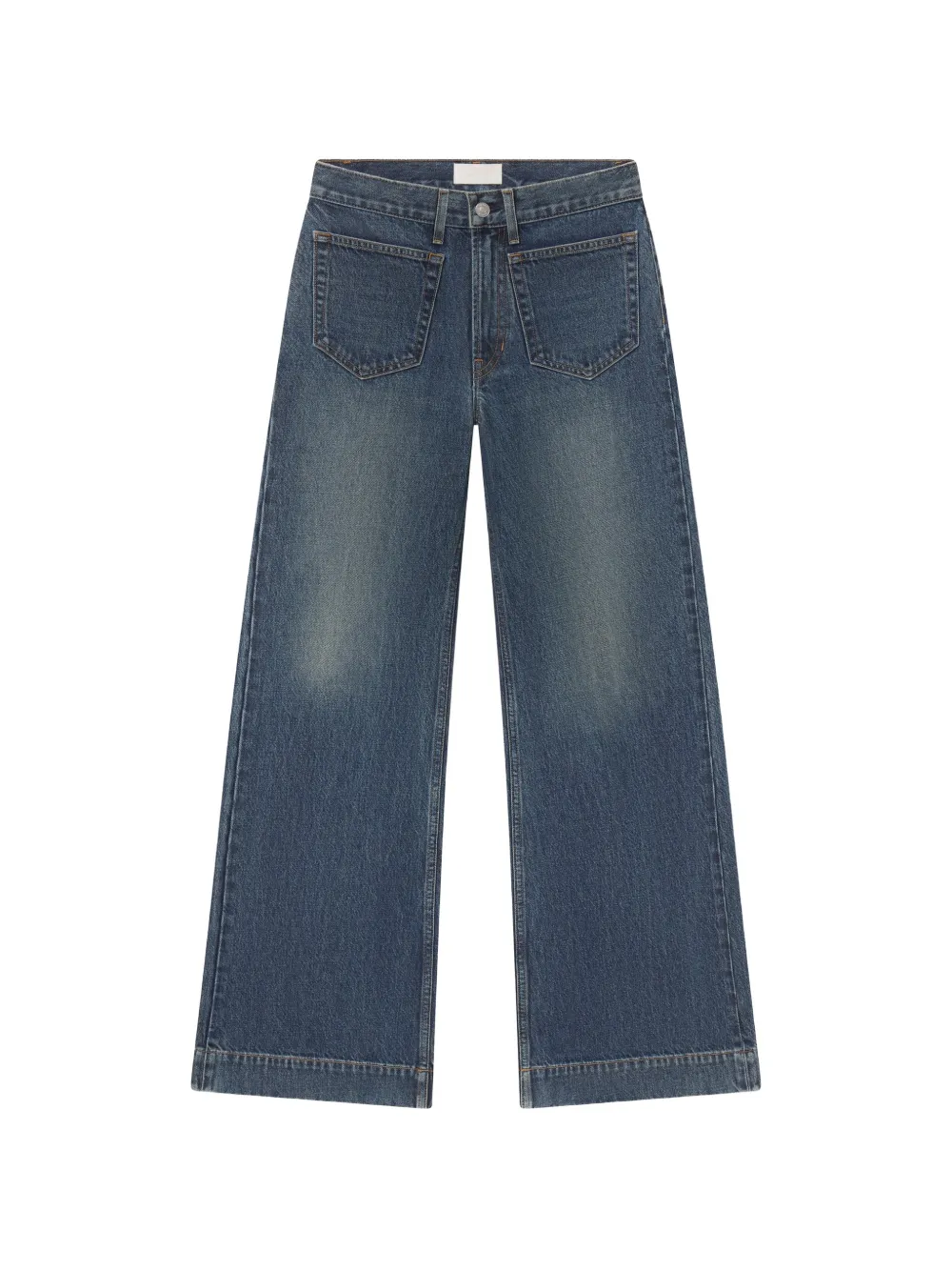 A.L.C. The 008 Jeans mit aufgesetzter Tasche - Blau