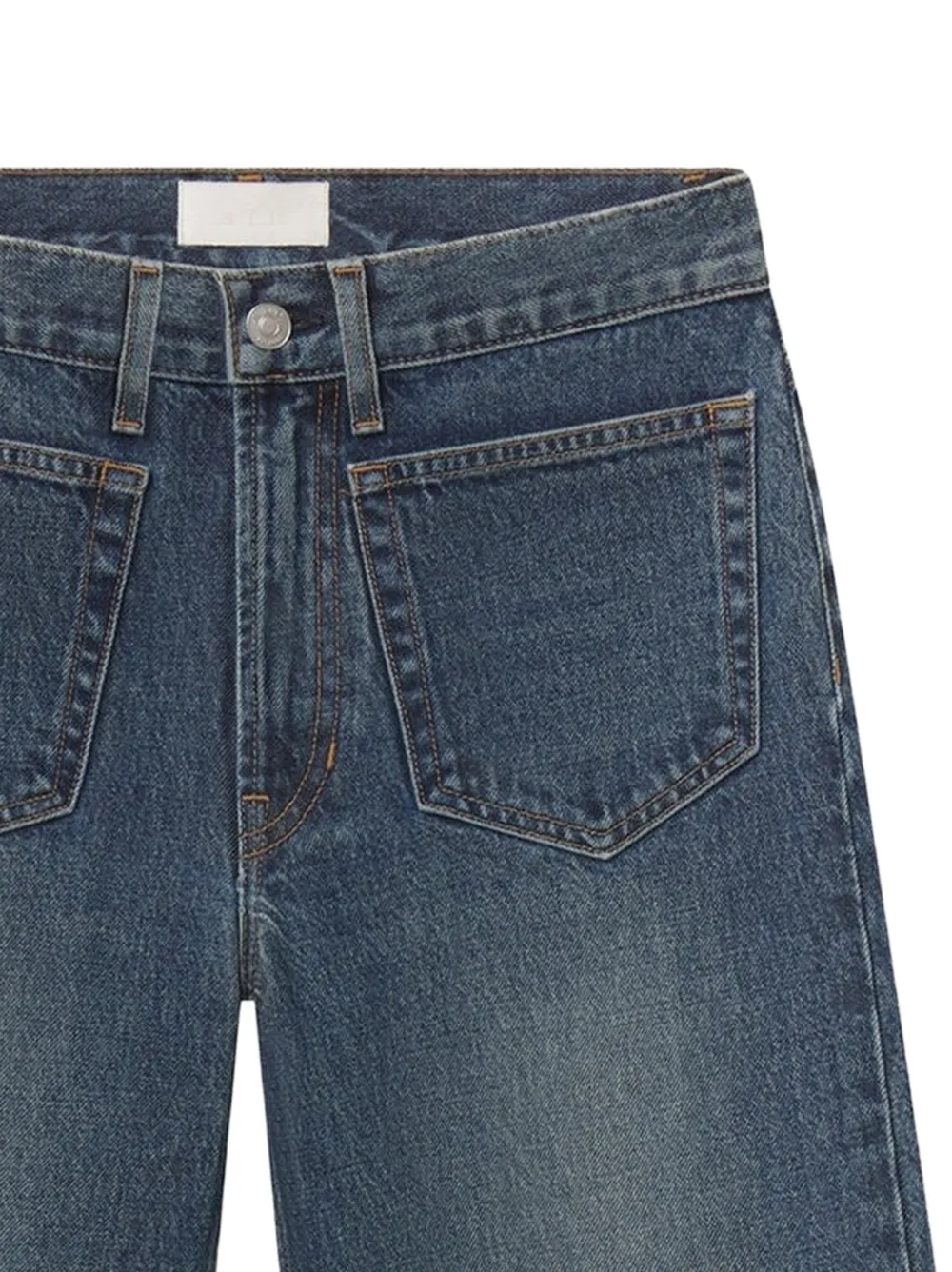 A.L.C. The 008 jeans met opgestikte zak Blauw