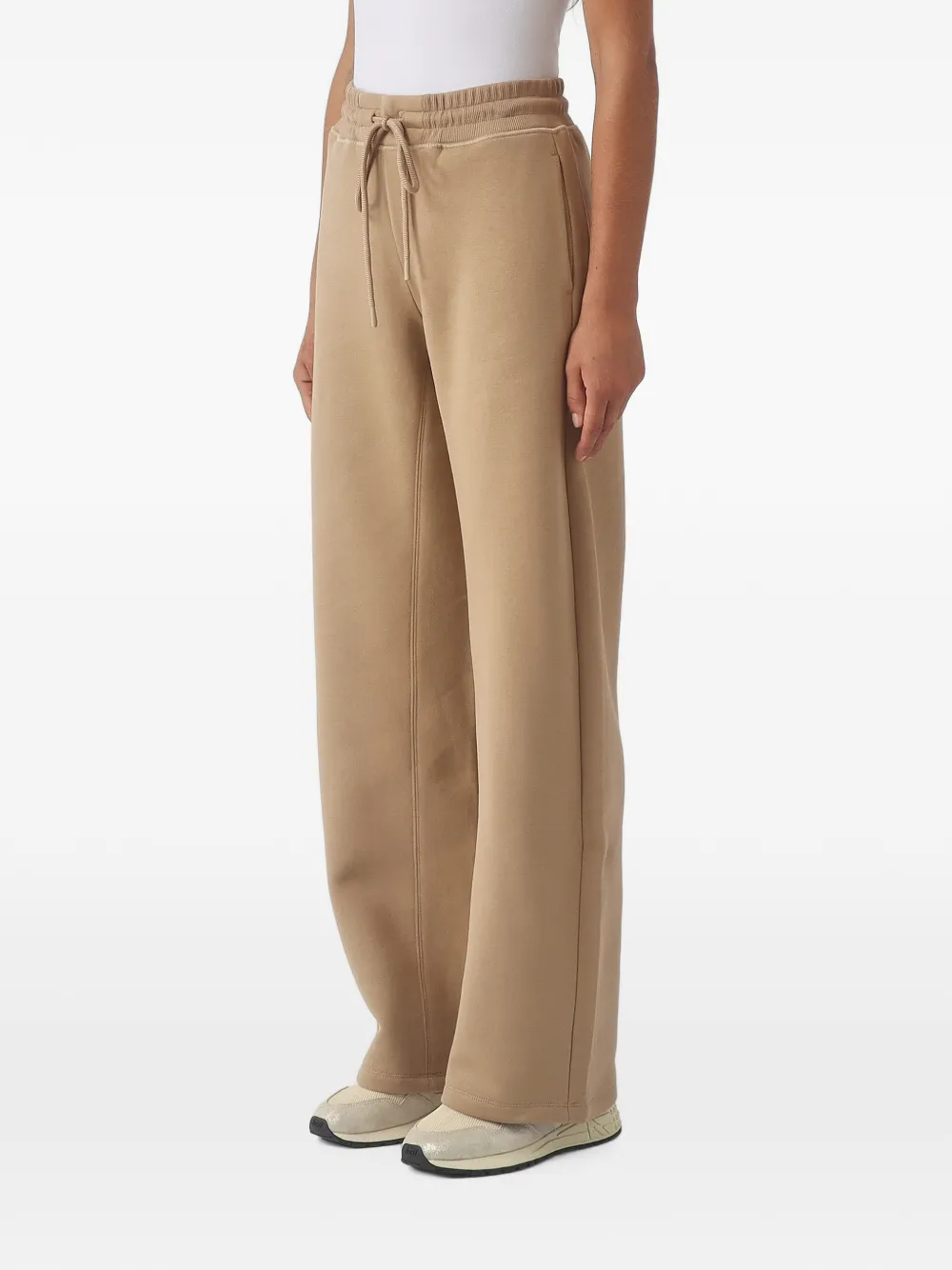 Max Mara drawstring-waist track pants Beige