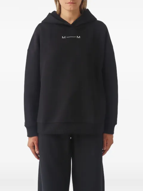 Max Mara logo-print jersey hoodie
