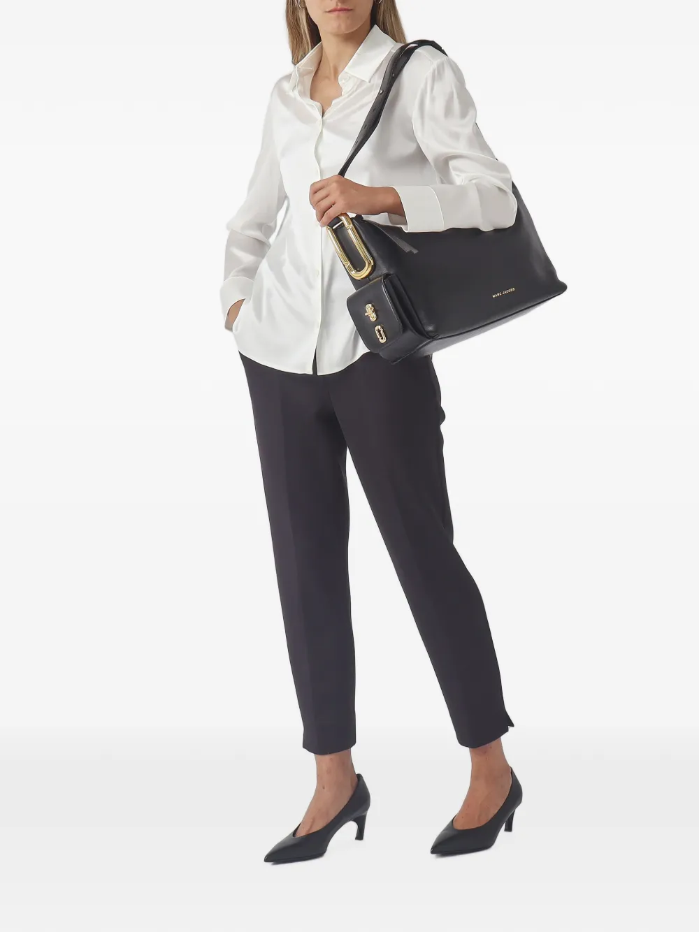 Max Mara Navetta blouse met knopen Wit