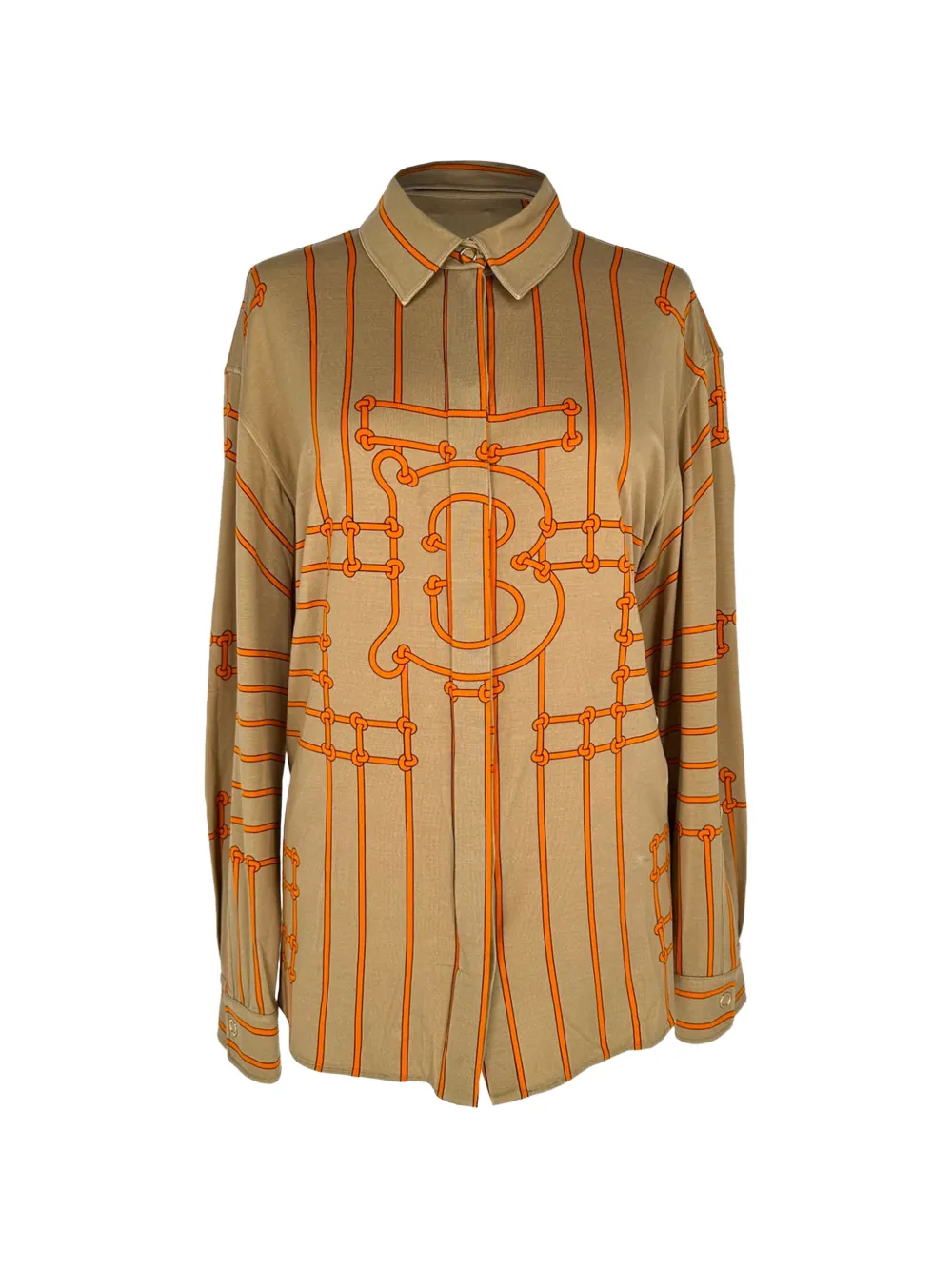 Burberry Pre-Owned Emma printed shirt - Toni neutri