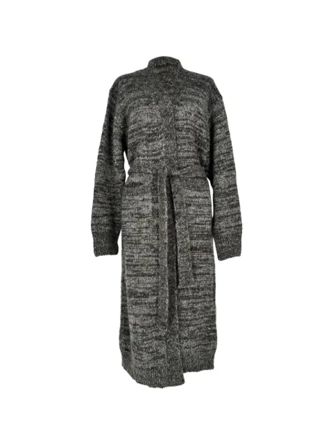 Dries Van Noten Pre-Owned belted long-sleeve cardigan