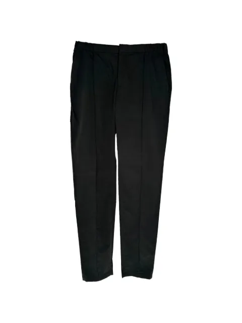 Giorgio Armani Pre-Owned pantalon en coton à coupe droite