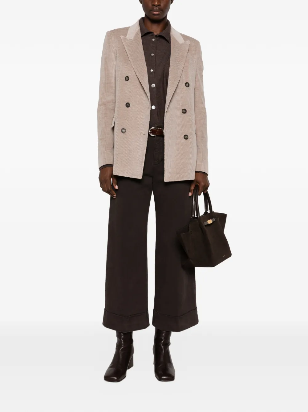 Mason's New York Studio cropped broek Bruin
