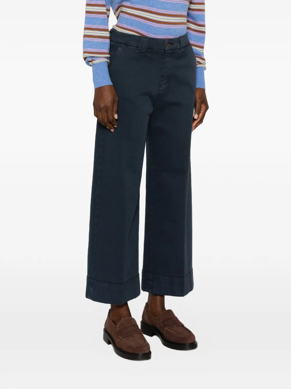 Mason's New York Studio cropped broek Blauw