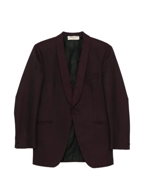 A.N.G.E.L.O. Vintage Cult 1960s shawl-lapel jacquard jacket