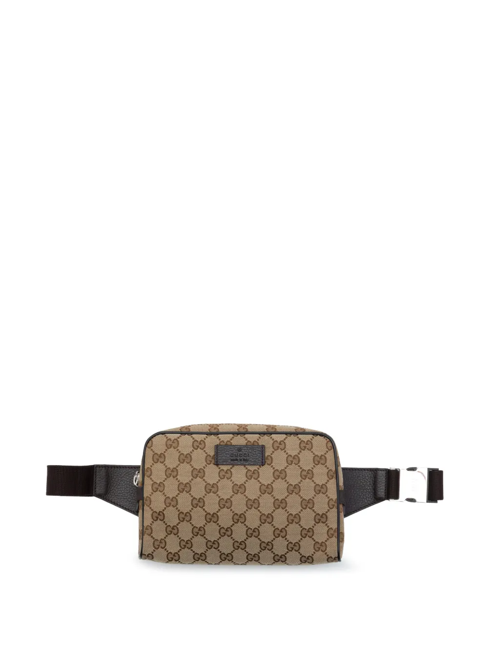 Gucci Pre-Owned sac banane en toile GG (2016-2026) - Tons neutres