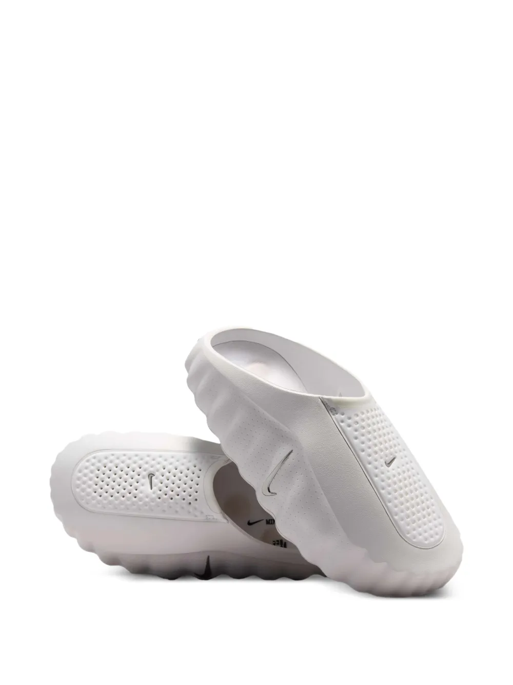 Nike Mind 001 perforated slip-ons Wit