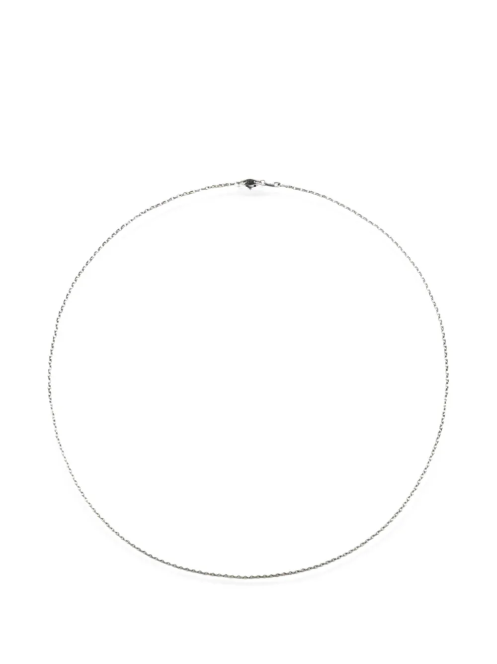 Chrome Hearts roll-chain necklace - Argento