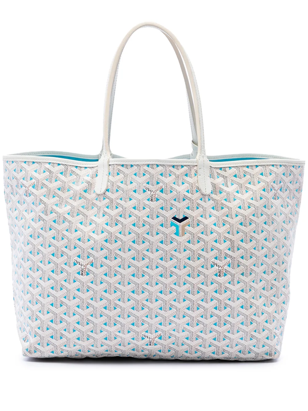 Goyard Pre-Owned 2002 Goyardine Claire Voie Saint Louis PM tote bag - Bianco
