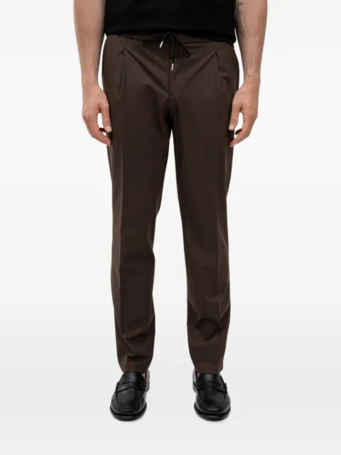 HUGO slim-fit pants in a superflex wool blend