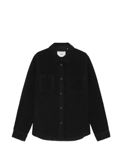 Les Deux bouclé patch-pocket shirt jacket