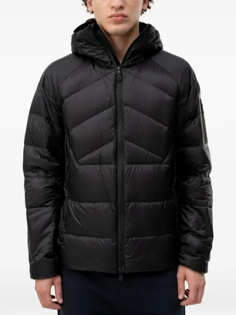 BOSS quilted hooded jacket