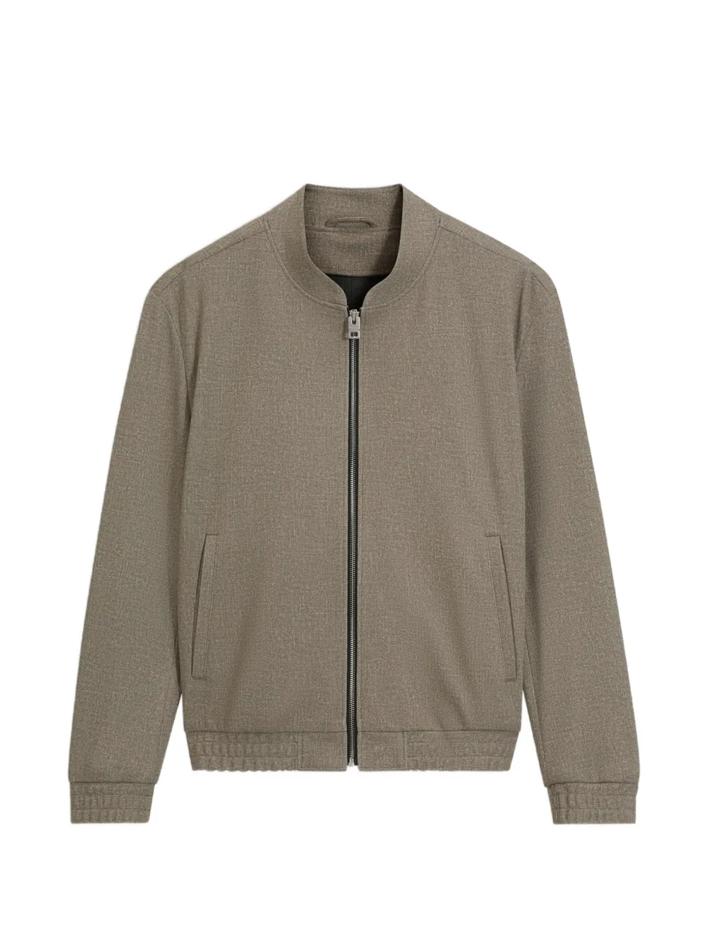 HUGO Bomberjack met rits Beige