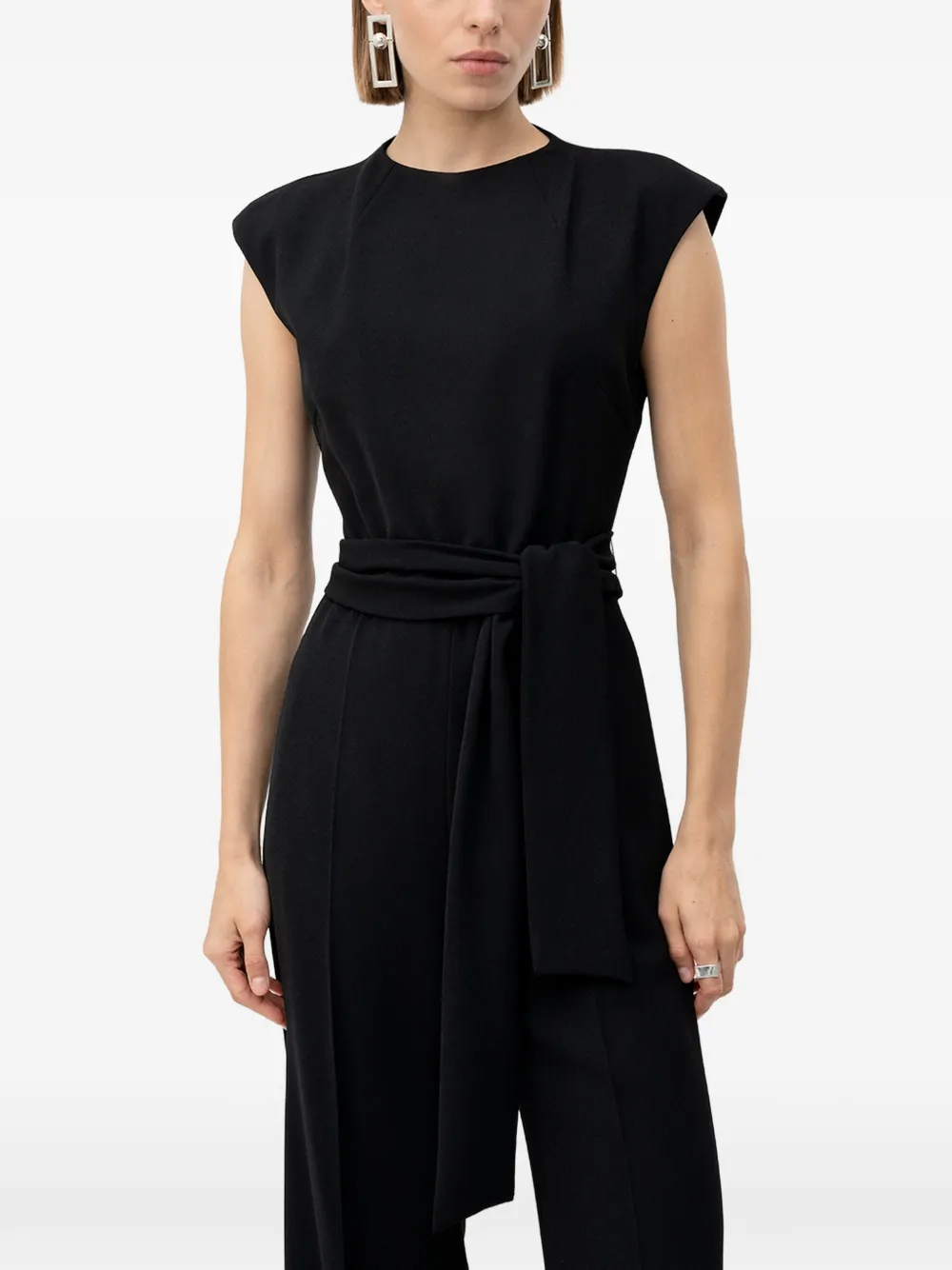 HUGO belted jumpsuit - Nero