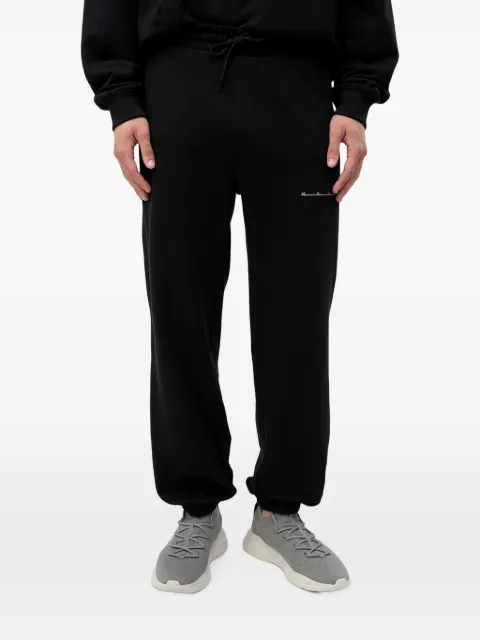 HUGO relaxed-fit cotton pants with streetwear logo