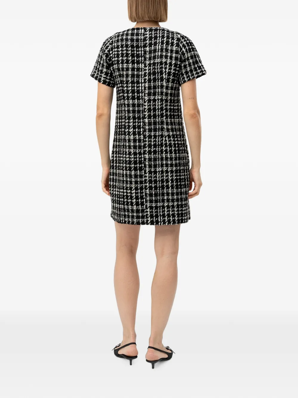 HUGO Mini-jurk met rits Zwart