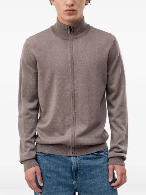 HUGO zip-up cardigan