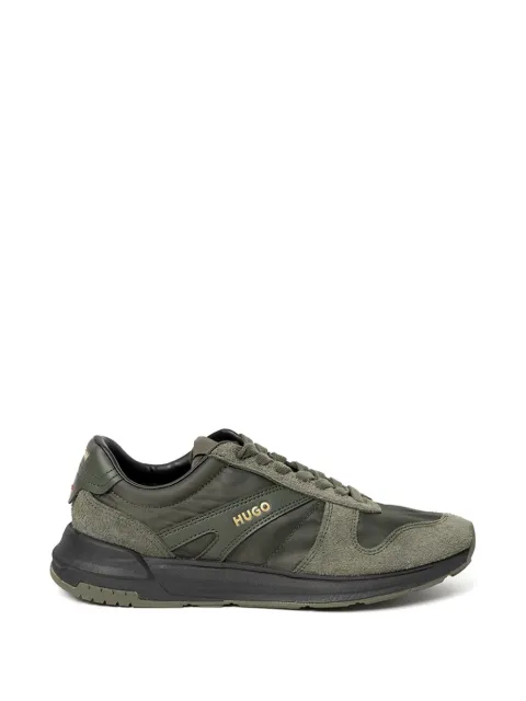 HUGO logo-print panelled sneakers