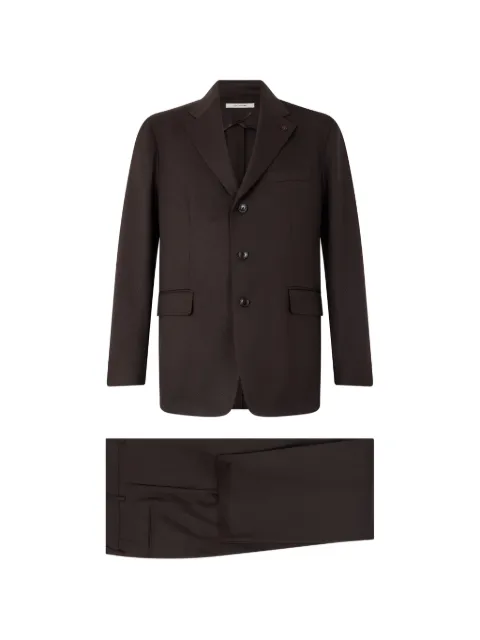 Tagliatore notched-lapels single-breasted suit