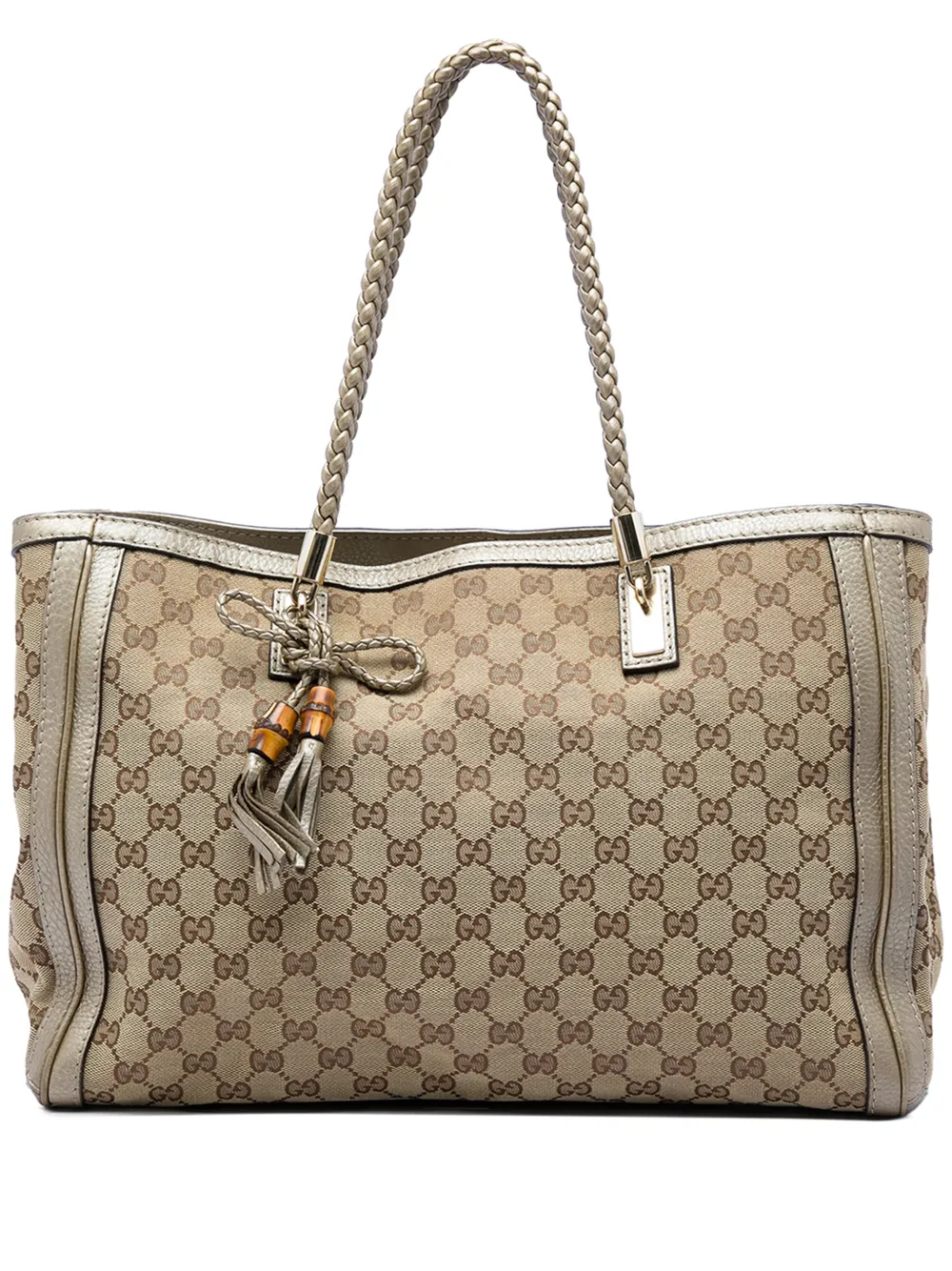 Gucci Pre-Owned 2016-2026 GG Canvas Bella tote bag - Toni neutri