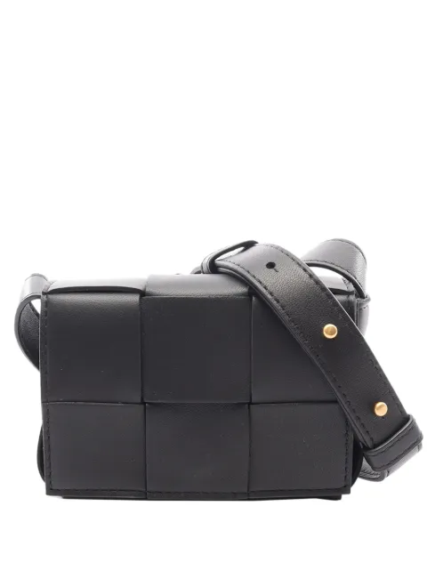 Bottega Veneta Pre-Owned 2012-2026 Candy Nappa Intrecciato Cassette crossbody bag
