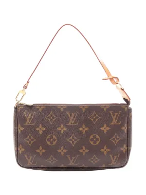Louis Vuitton ボディバッグ ブラウン Louis Vuitton Pre-Owned Pochette Accessoires Shoulder Bag | Brown