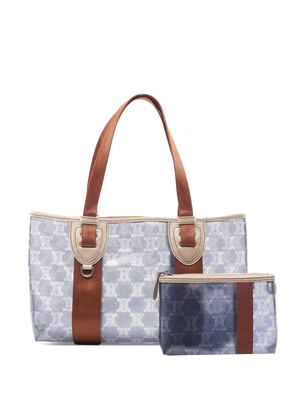 Celine Pre-Owned 2000-2026 Macadam PVC tote bag - Blu