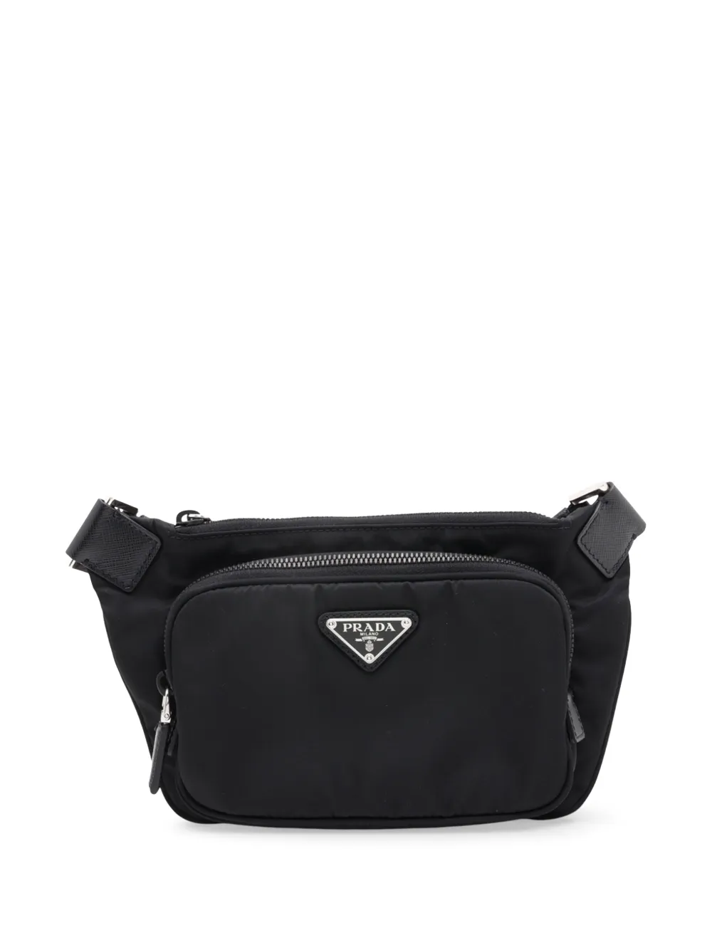Prada Pre-Owned 2013-2026 Tessuto belt bag - Nero