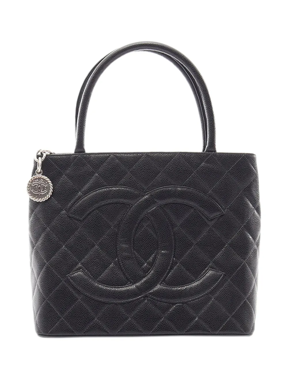 CHANEL Pre-Owned 2005-2006 Medallion Tote Bag - Schwarz